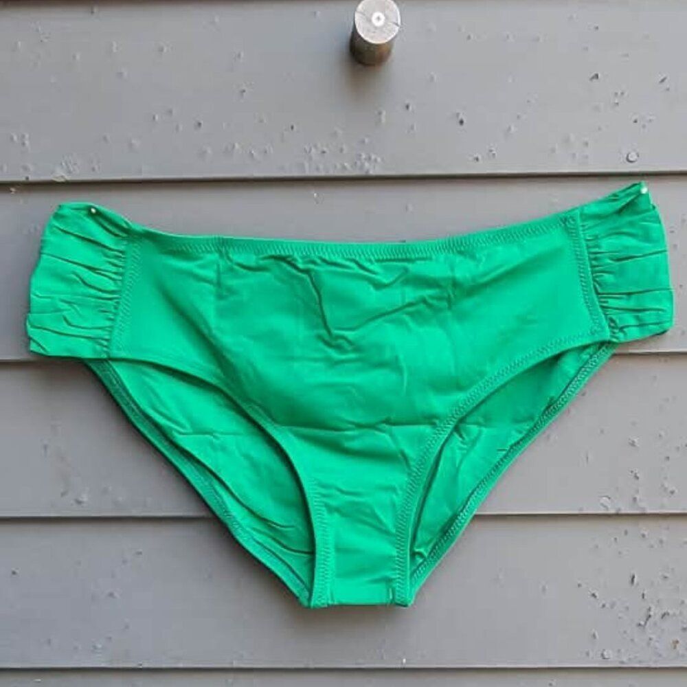Becca Etc Green Swim Suit Bikini Bottom size 2X (20-22) NWT!